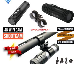 4K WIFI SHOOTCAM AKCIONA KAMERA