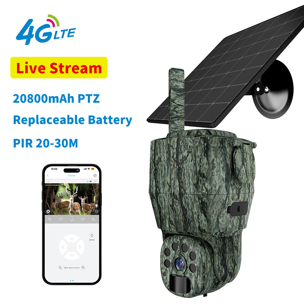 LOVAČKA KAMERA TETRIJEB P6 PTZ Rotaciona 4G